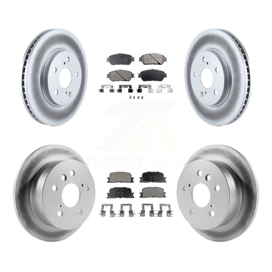 Disc Rotors and Ceramic Brake Pads Kit-KGT-100891 - Kit.bestparts.ca