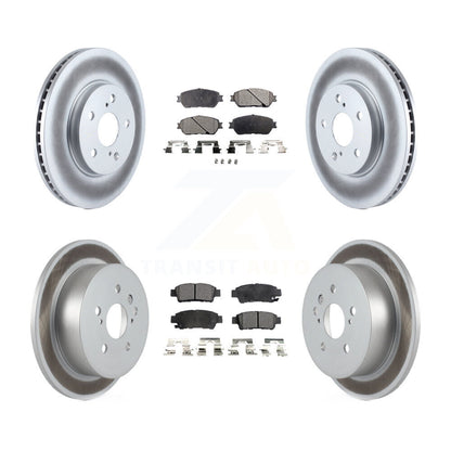 Disc Rotors and Ceramic Brake Pads Kit-KGT-100892 - Kit.bestparts.ca