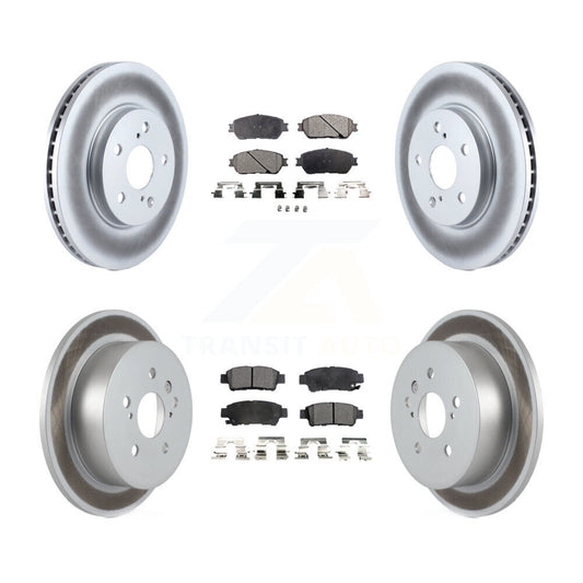 Disc Rotors and Ceramic Brake Pads Kit-KGT-100892 - Kit.bestparts.ca