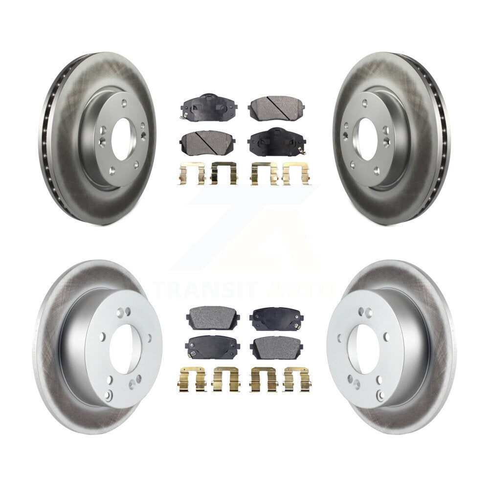 Disc Rotors and Ceramic Brake Pads Kit-KGT-100893 - Kit.bestparts.ca