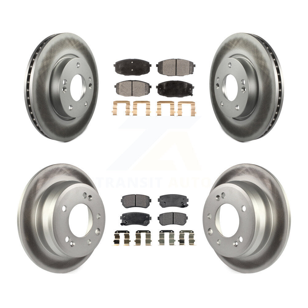 Disc Rotors and Ceramic Brake Pads Kit-KGT-100894 - Kit.bestparts.ca
