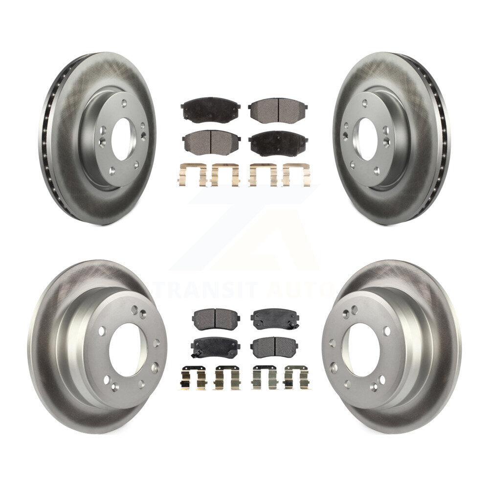 Disc Rotors and Ceramic Brake Pads Kit-KGT-100895 - Kit.bestparts.ca Kit.bestparts.ca