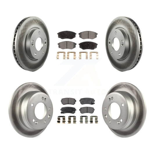 Disc Rotors and Ceramic Brake Pads Kit-KGT-100895 - Kit.bestparts.ca
