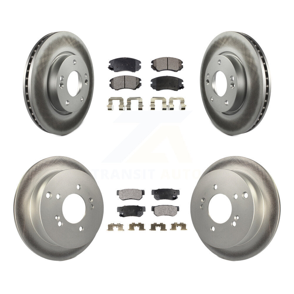 Disc Rotors and Ceramic Brake Pads Kit-KGT-100897 - Kit.bestparts.ca