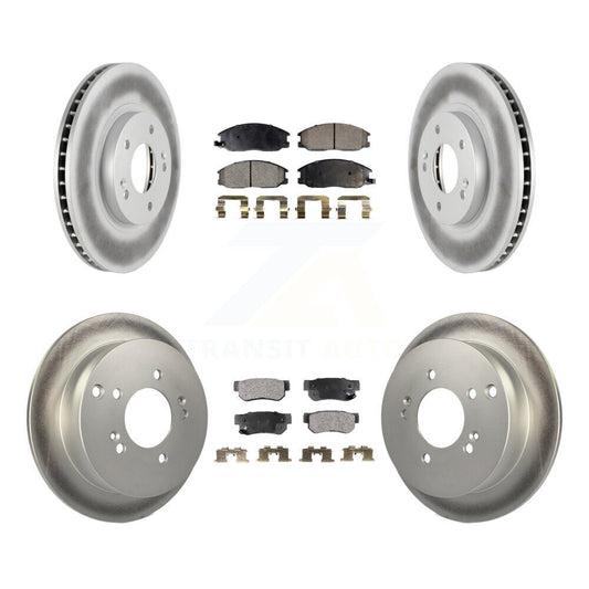 Disc Rotors and Ceramic Brake Pads Kit-KGT-100902 - Kit.bestparts.ca