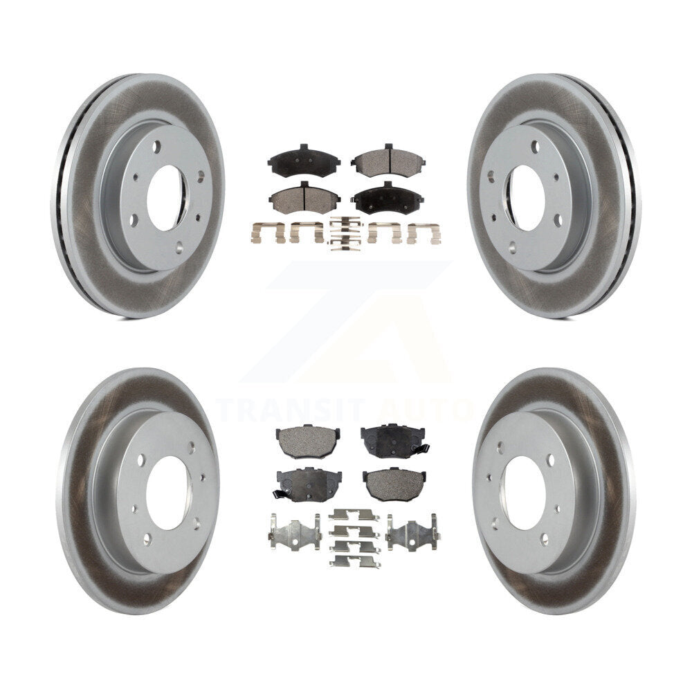 Coated Disc Rotors and Ceramic Brake Pads Kit-KGT-100908 - Kit.bestparts.ca Kit.bestparts.ca