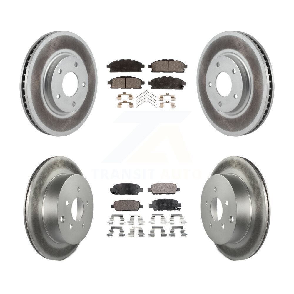 Disc Rotors and Ceramic Brake Pads Kit-KGT-100910 - Kit.bestparts.ca