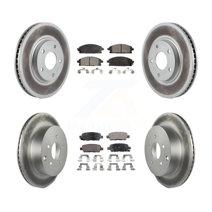 Disc Rotors and Ceramic Brake Pads Kit-KGT-100912 - Kit.bestparts.ca