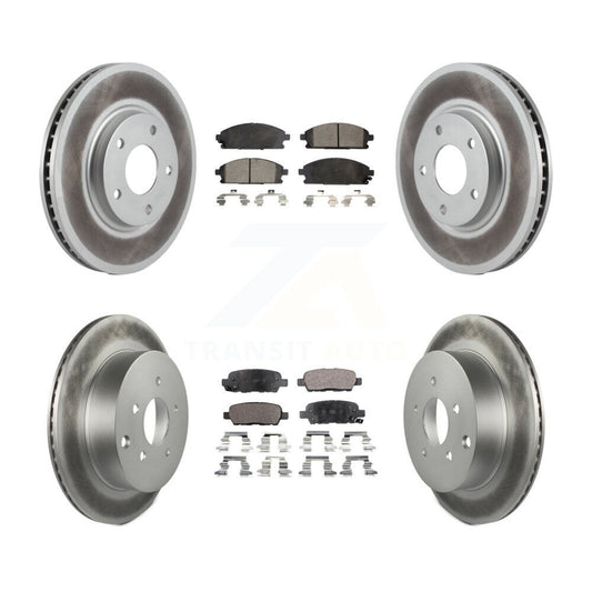 Disc Rotors and Ceramic Brake Pads Kit-KGT-100912 - Kit.bestparts.ca