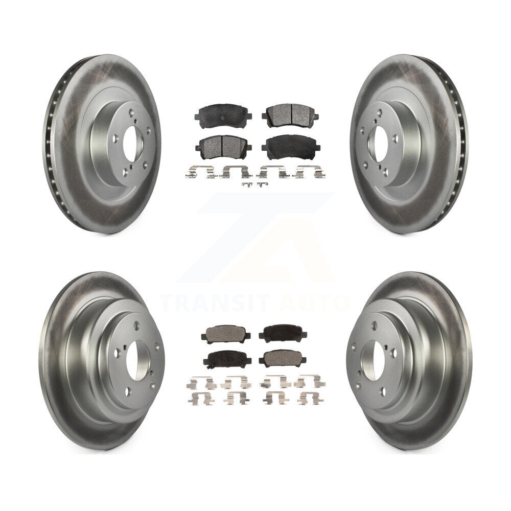 Disc Rotors and Ceramic Brake Pads Kit-KGT-100921 - Kit.bestparts.ca