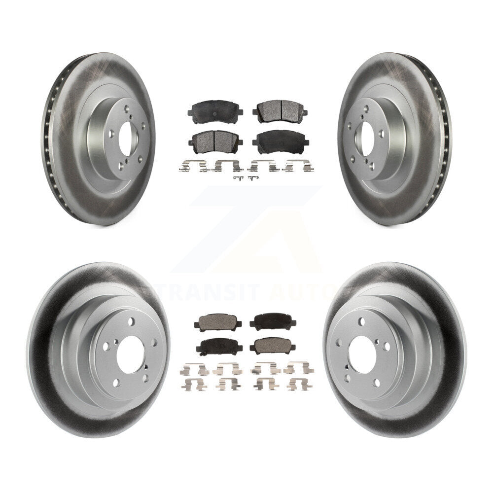 Disc Rotors and Ceramic Brake Pads Kit-KGT-100922 - Kit.bestparts.ca Kit.bestparts.ca