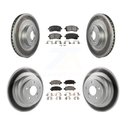 Disc Rotors and Ceramic Brake Pads Kit-KGT-100922 - Kit.bestparts.ca
