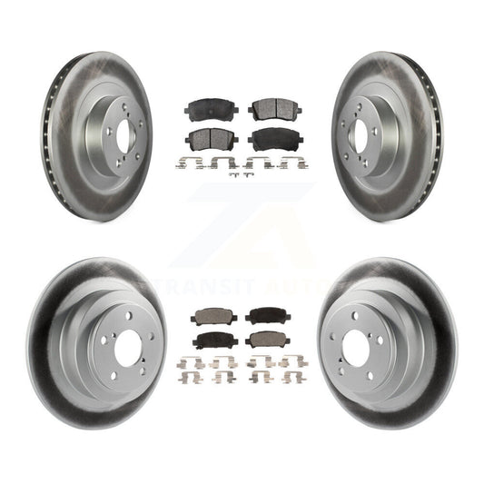 Disc Rotors and Ceramic Brake Pads Kit-KGT-100922 - Kit.bestparts.ca
