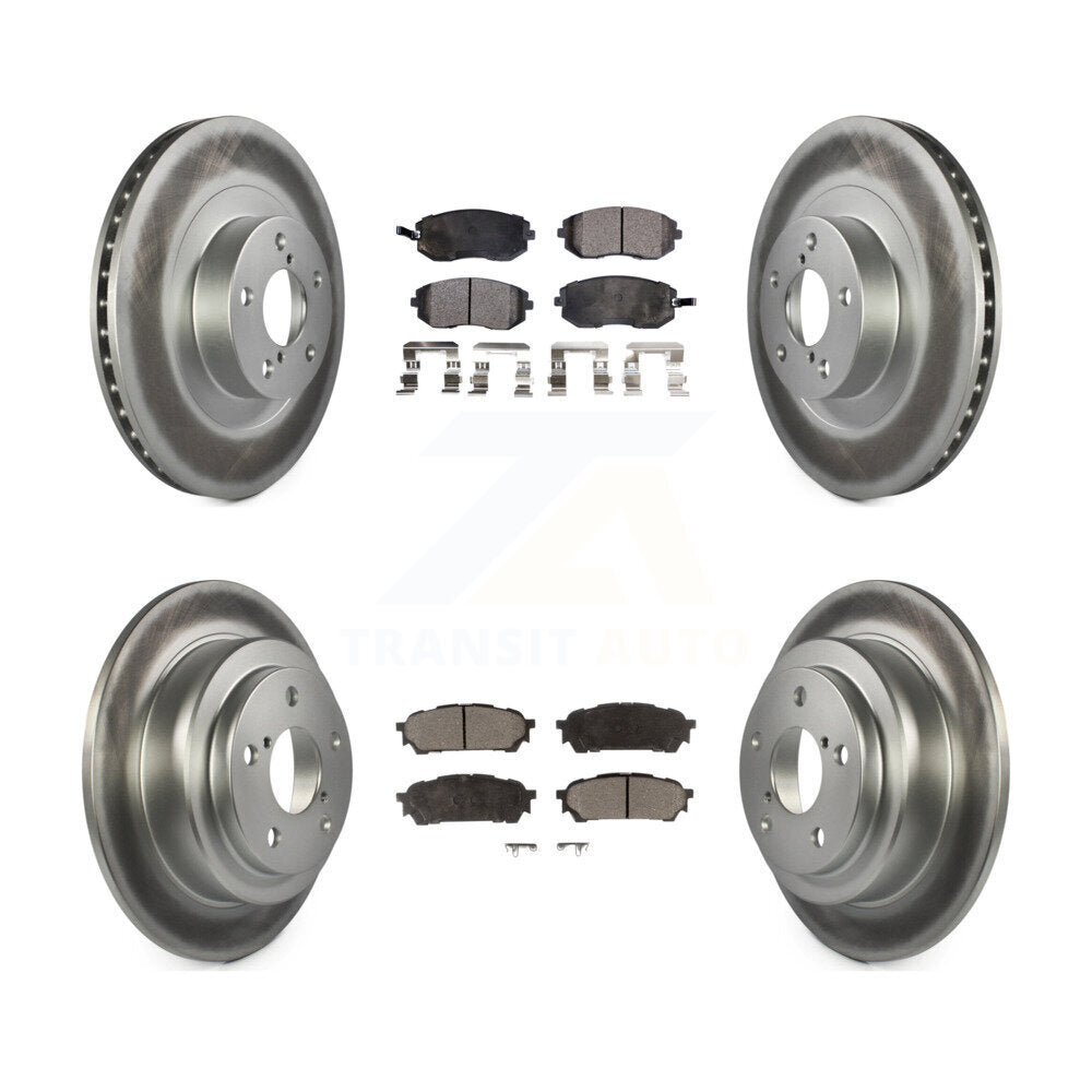 Disc Rotors and Ceramic Brake Pads Kit-KGT-100923 - Kit.bestparts.ca Kit.bestparts.ca