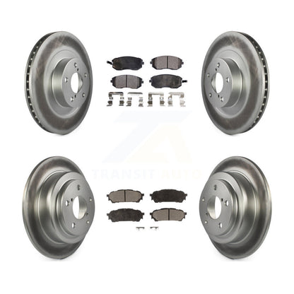 Disc Rotors and Ceramic Brake Pads Kit-KGT-100923 - Kit.bestparts.ca