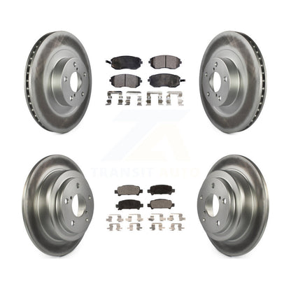 Disc Rotors and Ceramic Brake Pads Kit-KGT-100924 - Kit.bestparts.ca