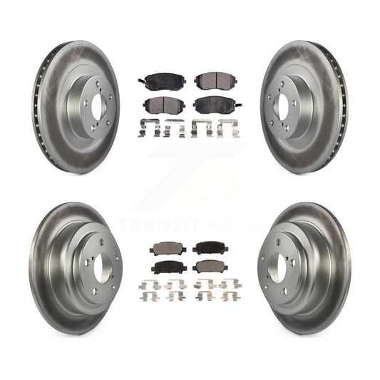 Disc Rotors and Ceramic Brake Pads Kit-KGT-100924 - Kit.bestparts.ca