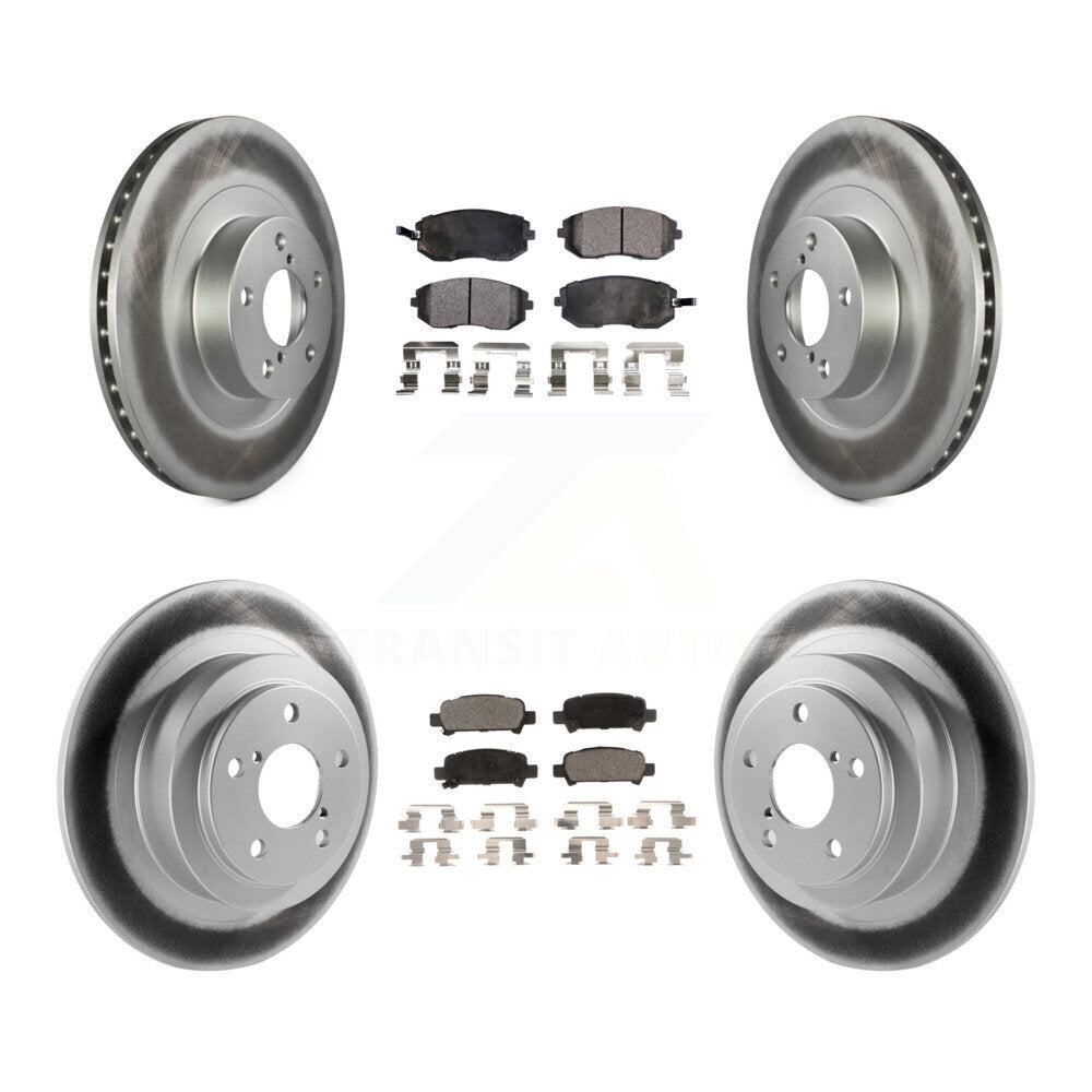 Disc Rotors and Ceramic Brake Pads Kit-KGT-100925 - Kit.bestparts.ca Kit.bestparts.ca