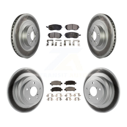 Disc Rotors and Ceramic Brake Pads Kit-KGT-100925 - Kit.bestparts.ca