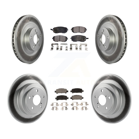Disc Rotors and Ceramic Brake Pads Kit-KGT-100925 - Kit.bestparts.ca