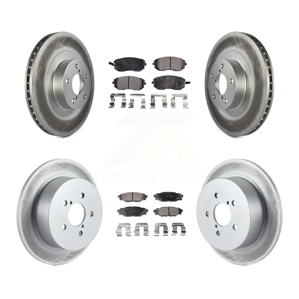 Disc Rotors and Ceramic Brake Pads Kit-KGT-100926 - Kit.bestparts.ca Kit.bestparts.ca