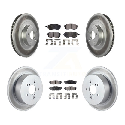 Disc Rotors and Ceramic Brake Pads Kit-KGT-100926 - Kit.bestparts.ca