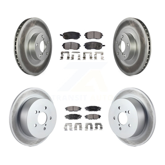 Disc Rotors and Ceramic Brake Pads Kit-KGT-100926 - Kit.bestparts.ca