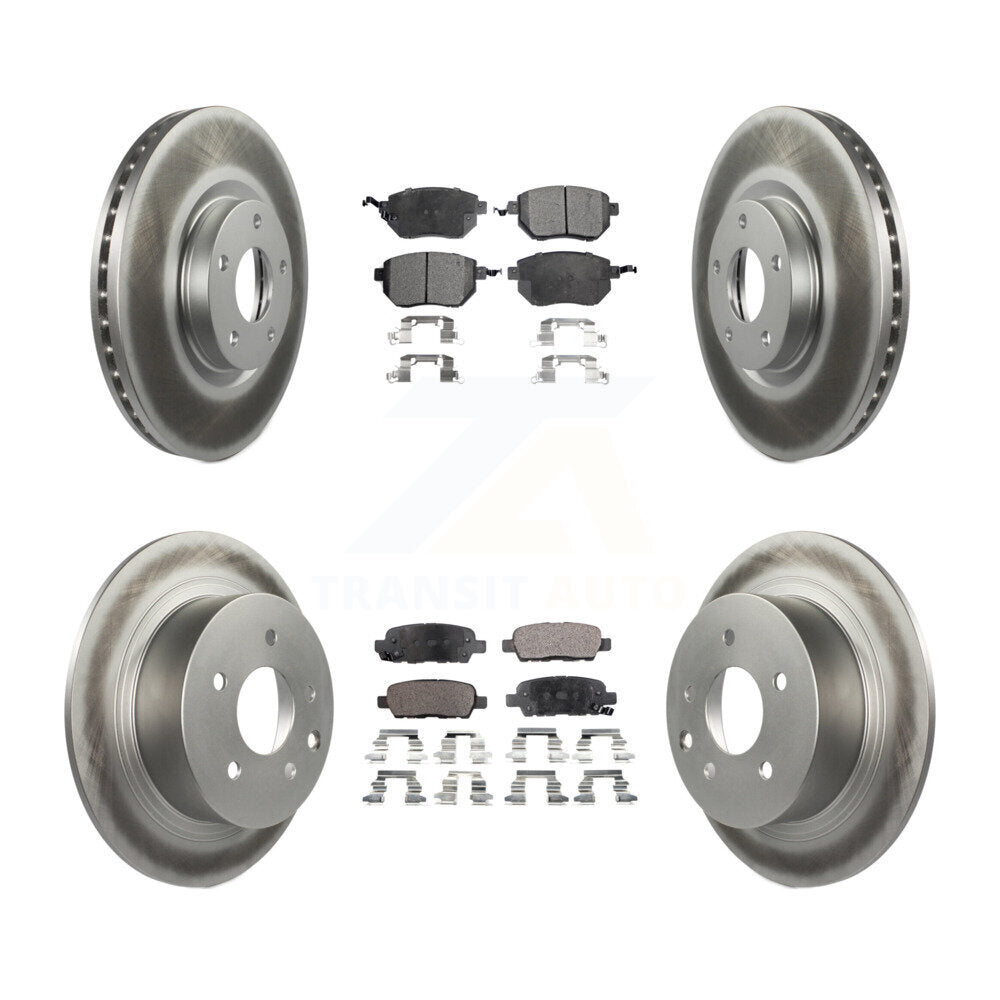 Disc Rotors and Ceramic Brake Pads Kit-KGT-100935 - Kit.bestparts.ca