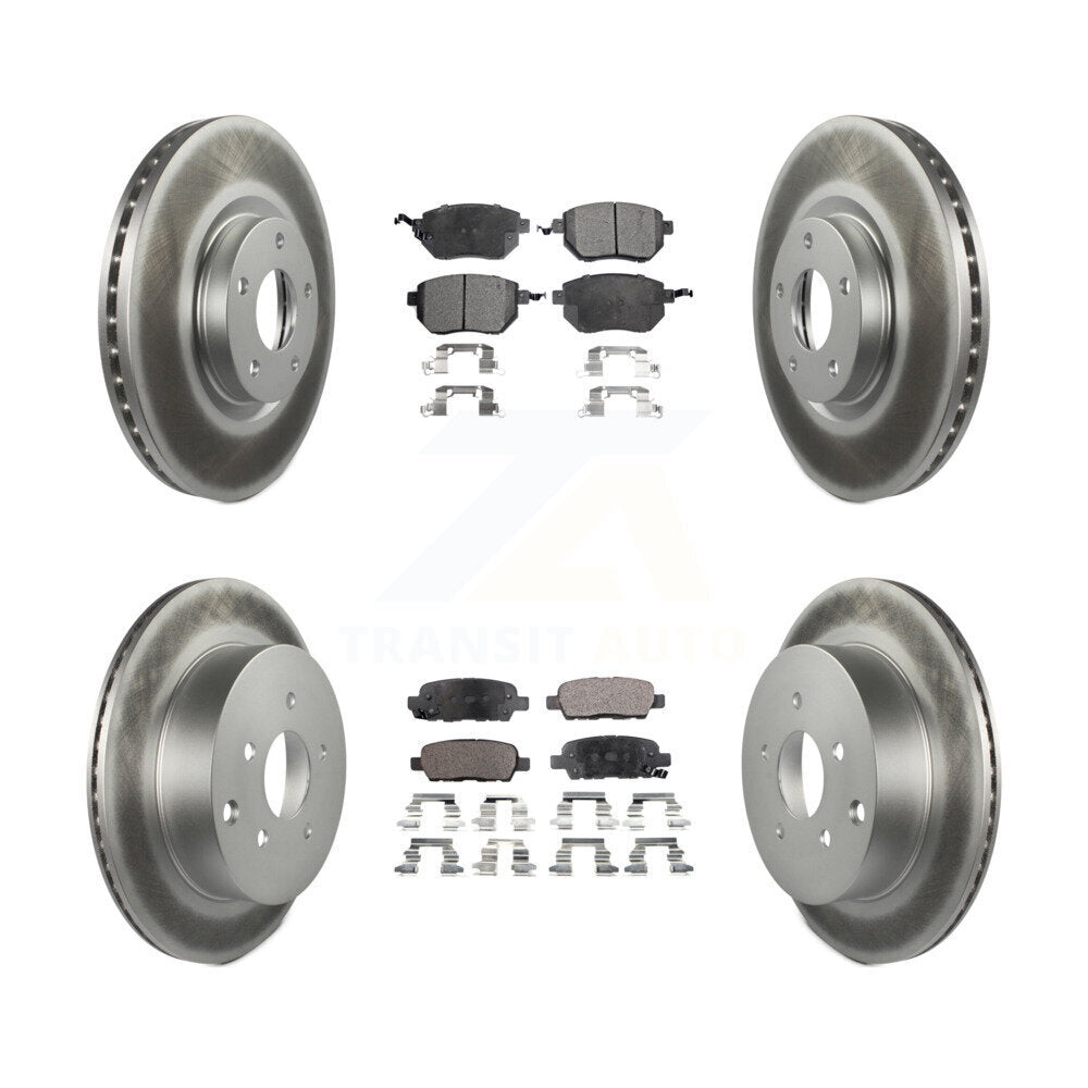 Disc Rotors and Ceramic Brake Pads Kit-KGT-100936 - Kit.bestparts.ca Kit.bestparts.ca
