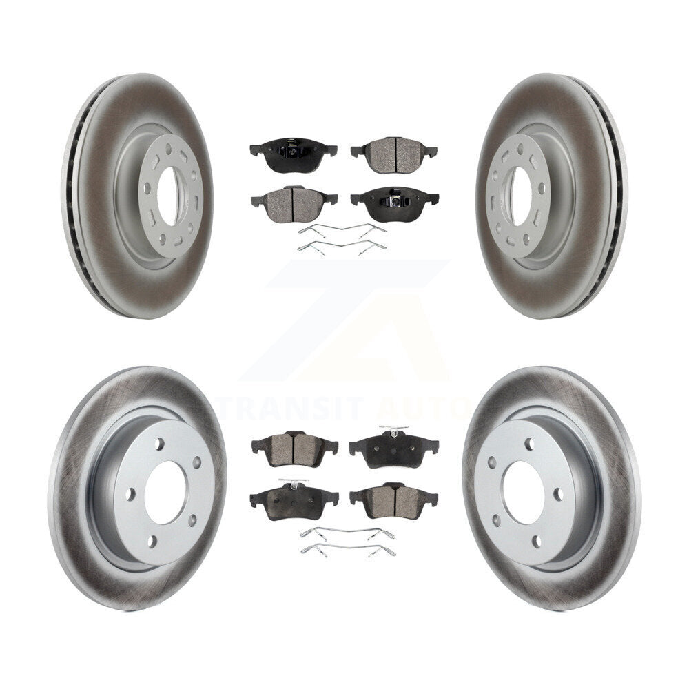 Disc Rotors and Ceramic Brake Pads Kit-KGT-100943 - Kit.bestparts.ca