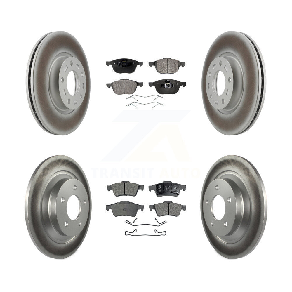 Disc Rotors and Ceramic Brake Pads Kit-KGT-100945 - Kit.bestparts.ca Kit.bestparts.ca