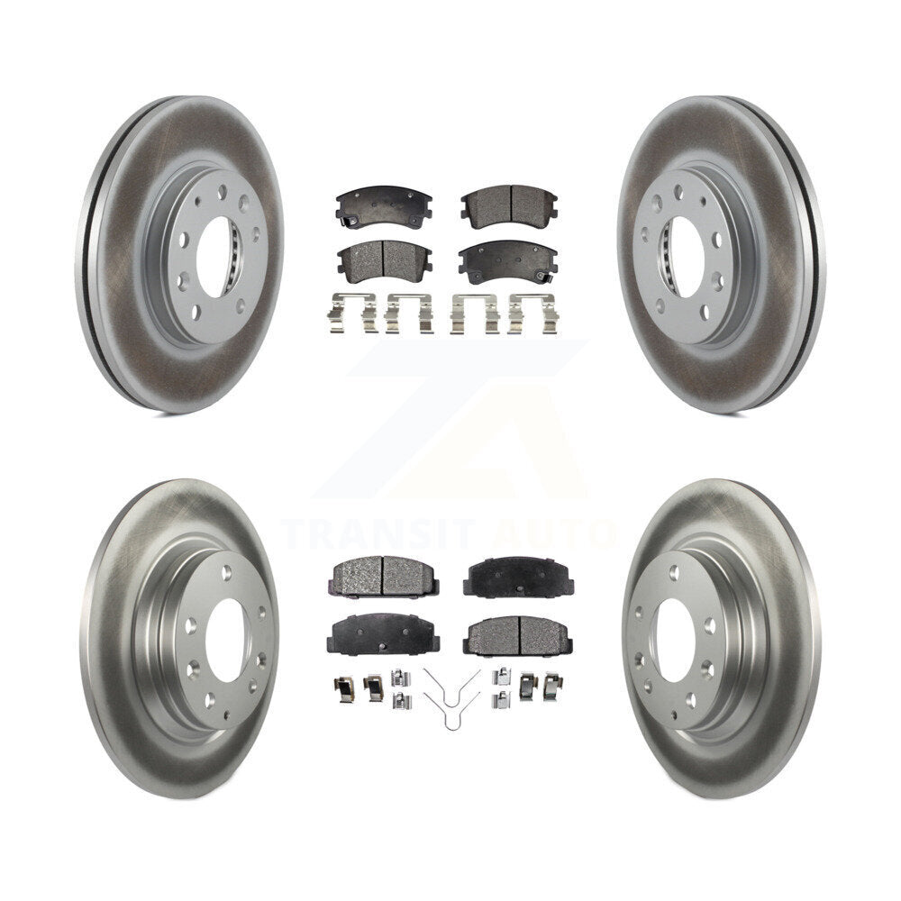 Disc Rotors and Ceramic Brake Pads Kit-KGT-100946 - Kit.bestparts.ca