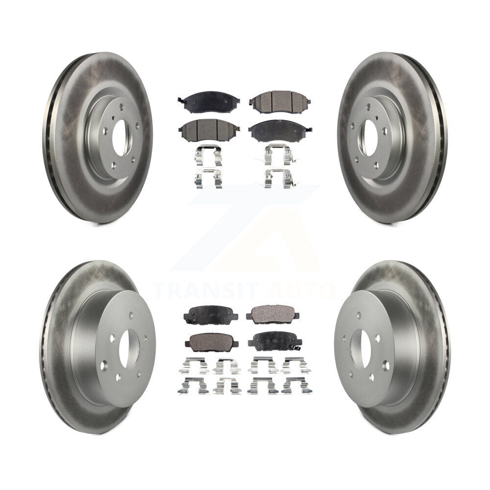 Disc Rotors and Ceramic Brake Pads Kit-KGT-100951 - Kit.bestparts.ca