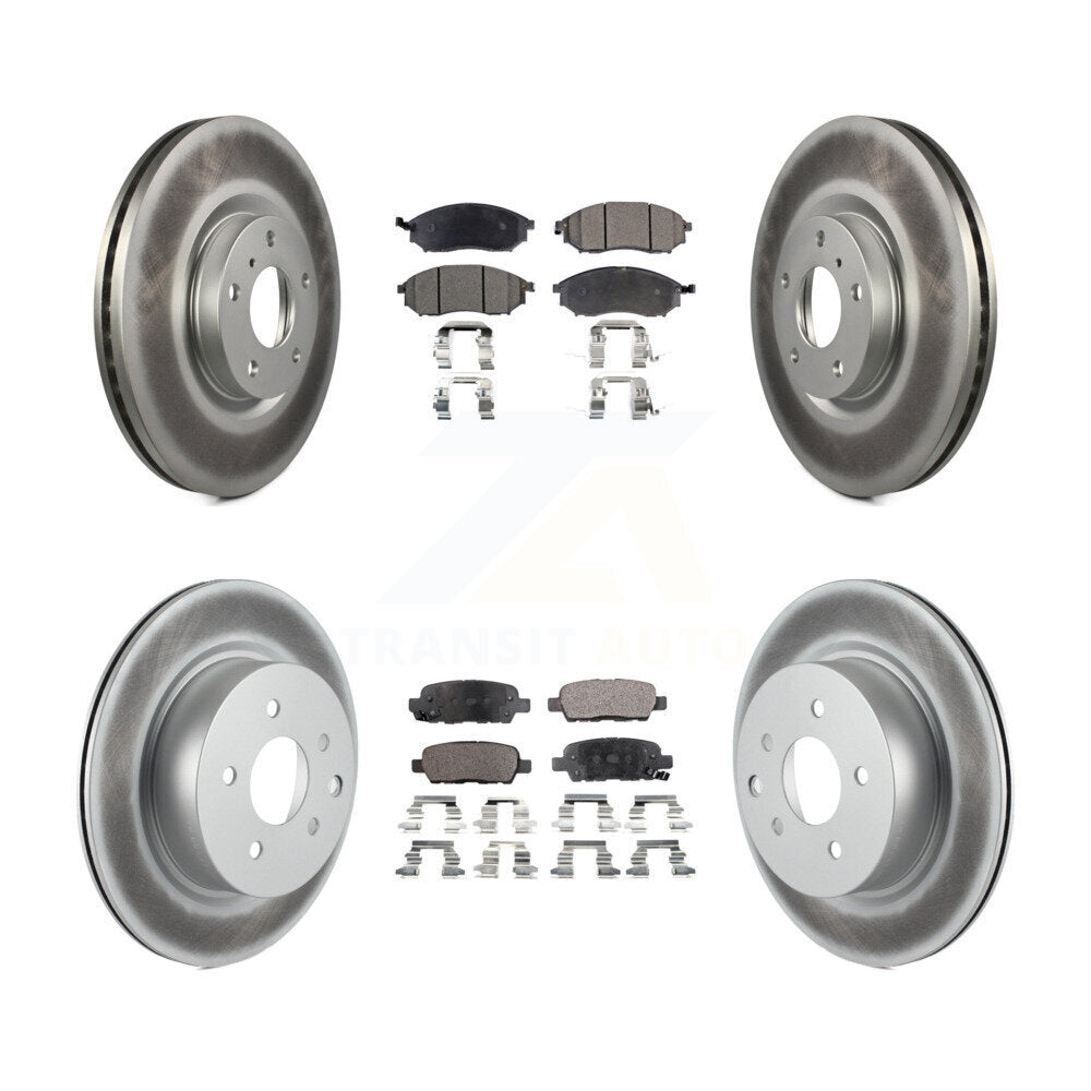Disc Rotors and Ceramic Brake Pads Kit-KGT-100952 - Kit.bestparts.ca