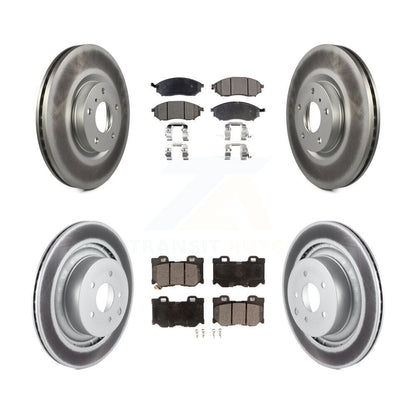 Disc Rotors and Ceramic Brake Pads Kit-KGT-100953 - Kit.bestparts.ca