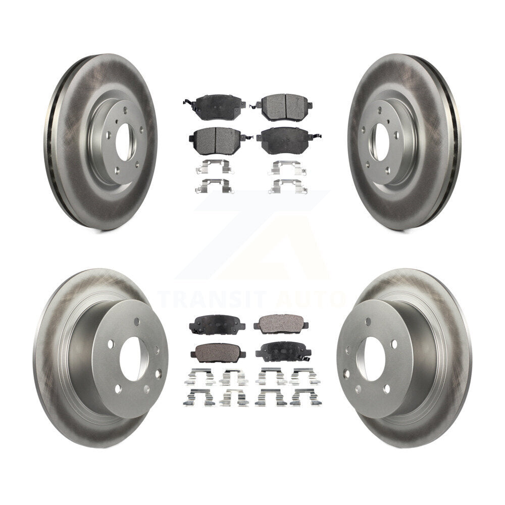 Disc Rotors and Ceramic Brake Pads Kit-KGT-100954 - Kit.bestparts.ca Kit.bestparts.ca