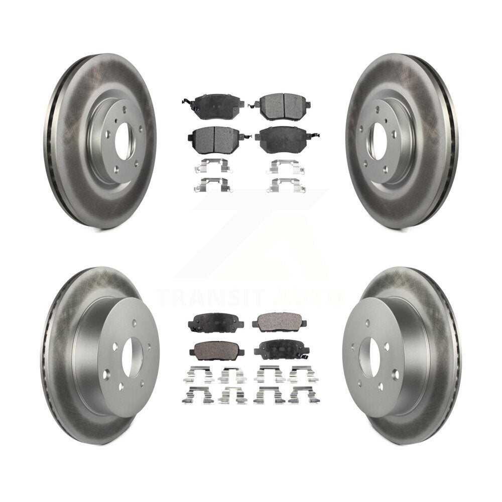 Disc Rotors and Ceramic Brake Pads Kit-KGT-100955 - Kit.bestparts.ca Kit.bestparts.ca