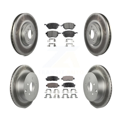 Disc Rotors and Ceramic Brake Pads Kit-KGT-100955 - Kit.bestparts.ca