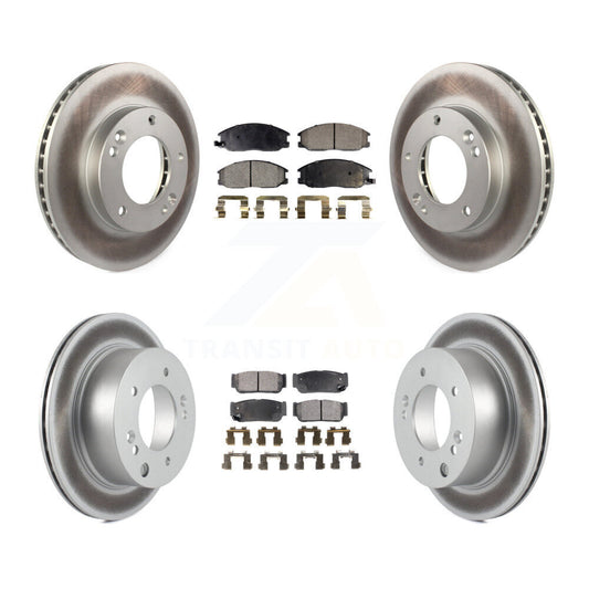 Disc Rotors and Ceramic Brake Pads Kit-KGT-100961 - Kit.bestparts.ca