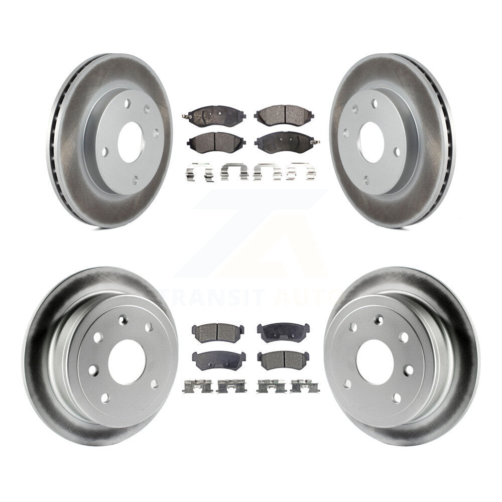 Disc Rotors and Ceramic Brake Pads Kit-KGT-100962 - Kit.bestparts.ca