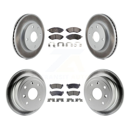 Disc Rotors and Ceramic Brake Pads Kit-KGT-100962 - Kit.bestparts.ca