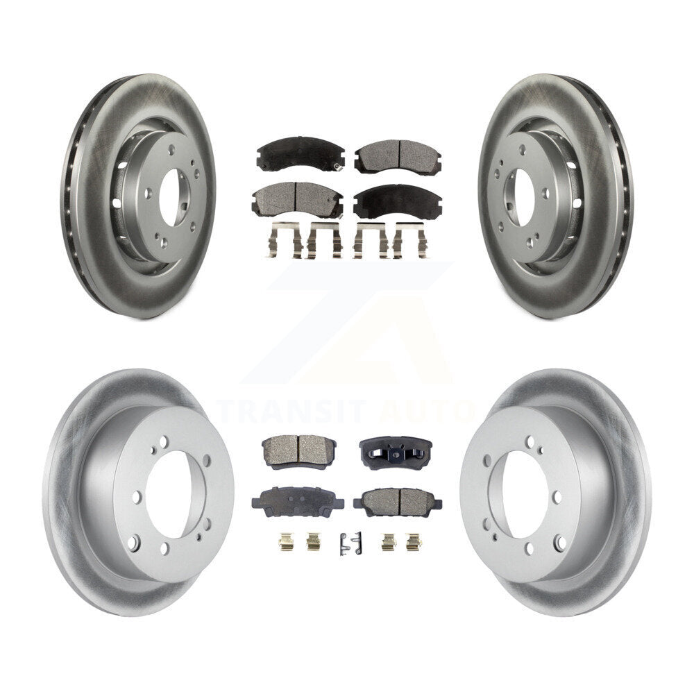 disc rotors and ceramic brake pads-kgt-100967 - Kit.bestparts.ca