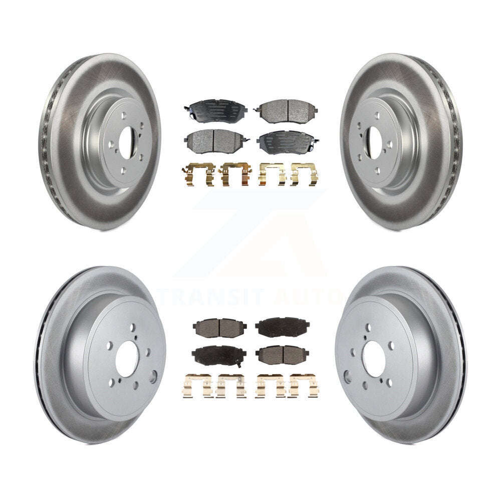 Disc Rotors and Ceramic Brake Pads Kit-KGT-100972 - Kit.bestparts.ca Kit.bestparts.ca