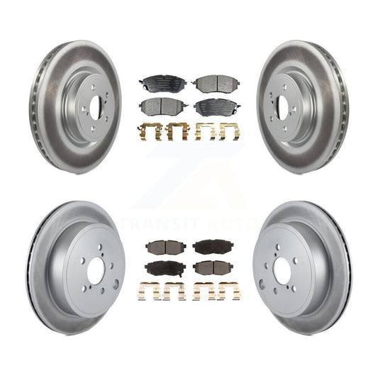 Disc Rotors and Ceramic Brake Pads Kit-KGT-100972 - Kit.bestparts.ca