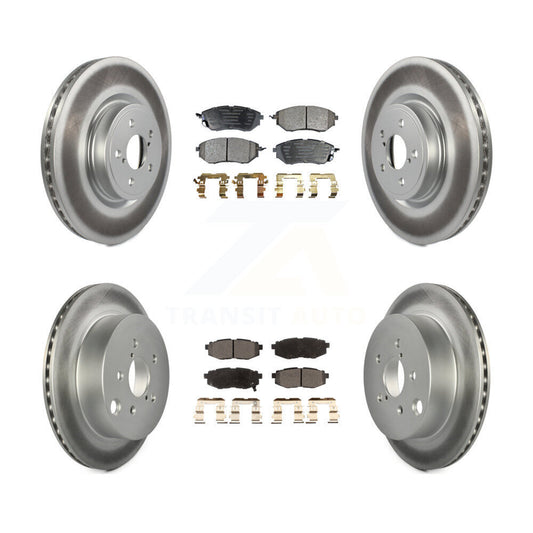 Disc Rotors and Ceramic Brake Pads Kit-KGT-100973 - Kit.bestparts.ca