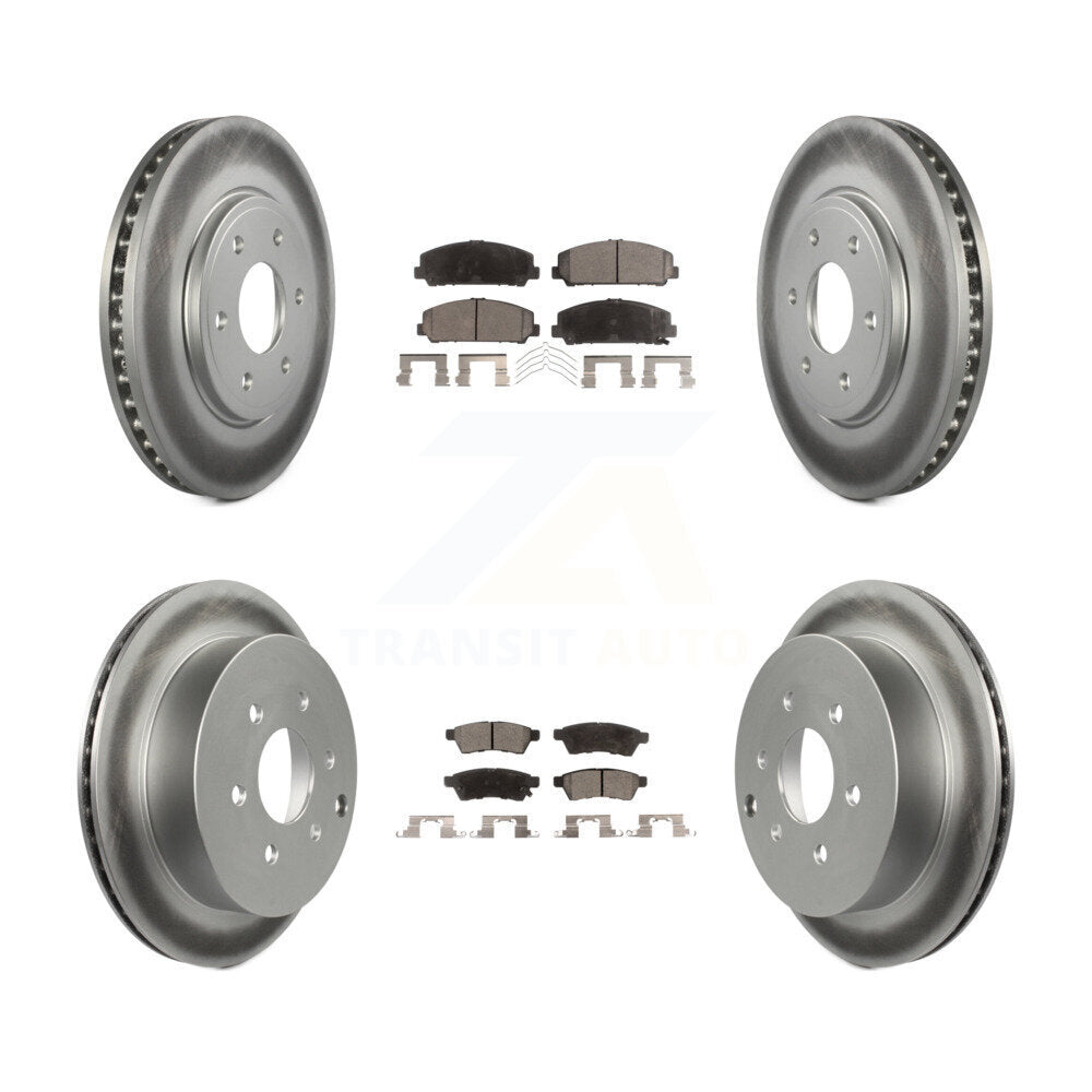 Disc Rotors and Ceramic Brake Pads Kit-KGT-100976 - Kit.bestparts.ca Kit.bestparts.ca