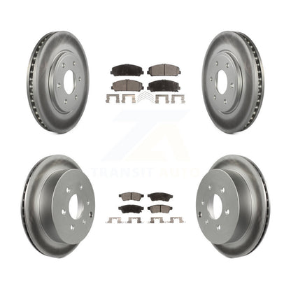 Disc Rotors and Ceramic Brake Pads Kit-KGT-100976 - Kit.bestparts.ca