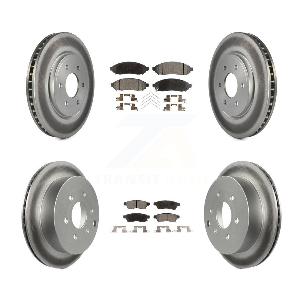 Disc Rotors and Ceramic Brake Pads Kit-KGT-100977 - Kit.bestparts.ca Kit.bestparts.ca