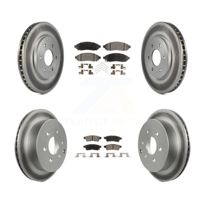 Disc Rotors and Ceramic Brake Pads Kit-KGT-100977 - Kit.bestparts.ca