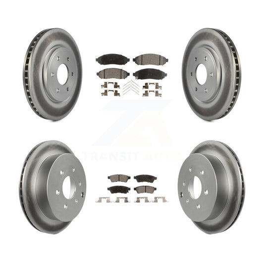 Disc Rotors and Ceramic Brake Pads Kit-KGT-100977 - Kit.bestparts.ca